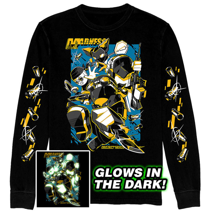 Long Sleeve T-Shirt - Madness Action - GLOWS IN THE DARK Night Watch Variant *PRE-ORDER*