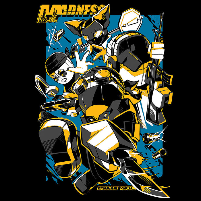 Long Sleeve T-Shirt - Madness Action - GLOWS IN THE DARK Night Watch Variant *PRE-ORDER*