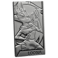 Loona Silver Plated Metal Collectible Card *CLEARANCE*