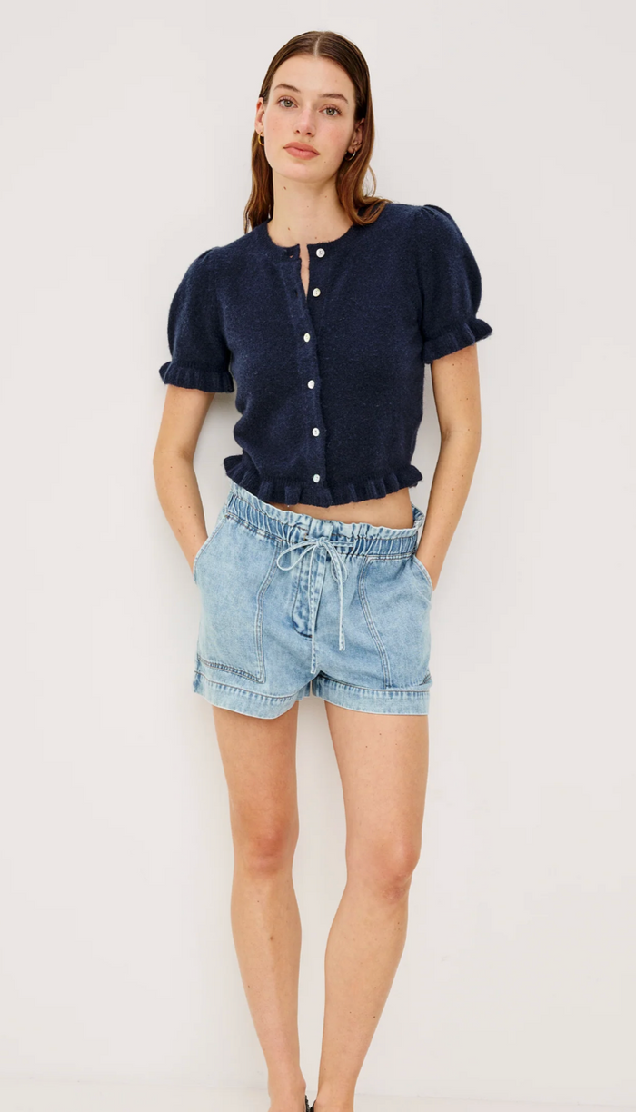 LORA CARDIGAN IN NAVY