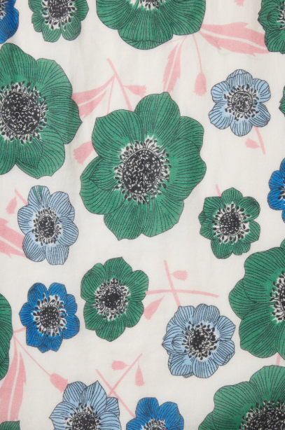 LOREN BLOUSE IN GREENHOUSE BLOOM