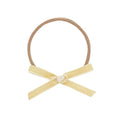 Lou Lou and Company Ribbon Bow Headband - Latte Velvet