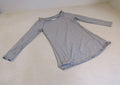 Lululemon-Athletic-Long-Sleeve-T-Shirt-Gray-Open-Back-Luon-Female-Size-6-554 1