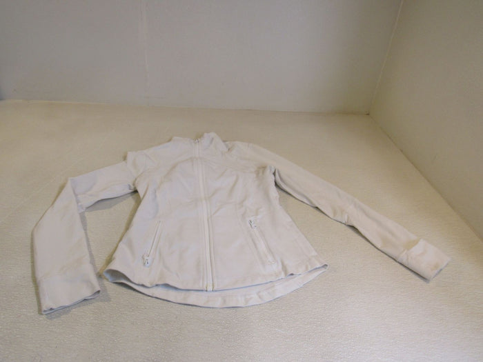 Lululemon-Athletic-Zip-Up-Sweatshirt-Off-White-Luon-Female-Size-8-580 3