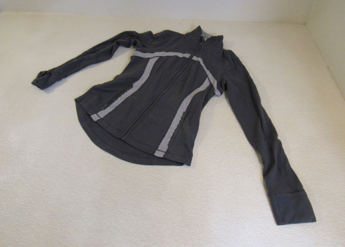 Lululemon-Full-Zip-Sweatshirt-Dark-Gray-Female-Adult-Size-8-330 1