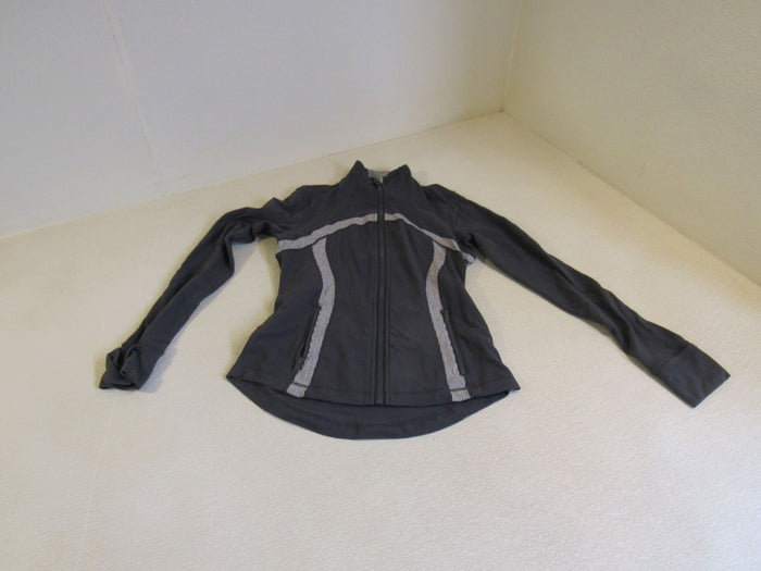 Lululemon-Full-Zip-Sweatshirt-Dark-Gray-Female-Adult-Size-8-330 3
