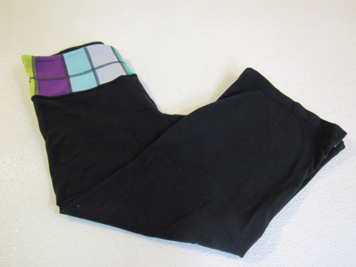 Lululemon-Leggings-Groove-Crop-Pant-Reversible-Size-6-Black-Luon-Female-200 1