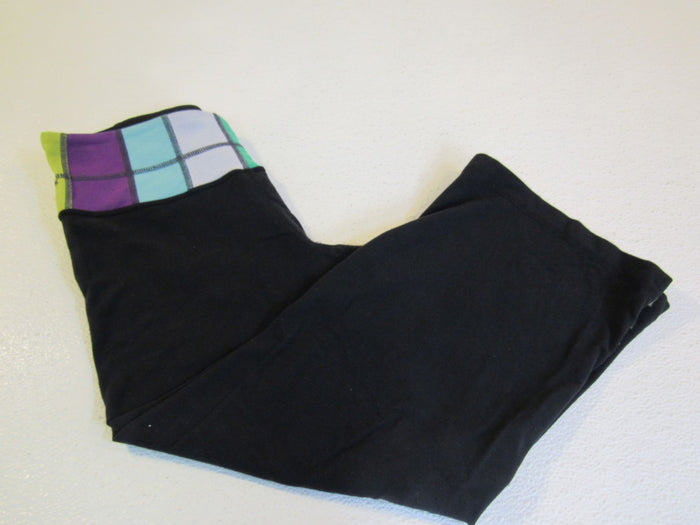 Lululemon-Leggings-Groove-Crop-Pant-Reversible-Size-6-Black-Luon-Female-200 2