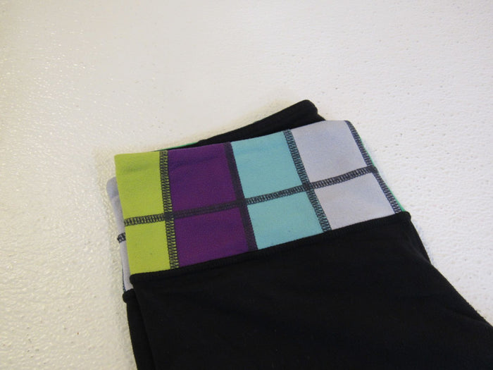 Lululemon-Leggings-Groove-Crop-Pant-Reversible-Size-6-Black-Luon-Female-206 3