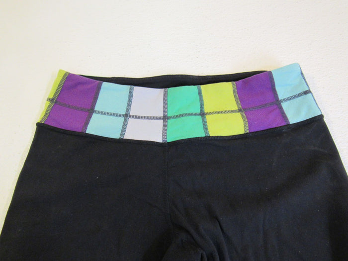 Lululemon-Leggings-Groove-Crop-Pant-Reversible-Size-6-Black-Luon-Female-200 6