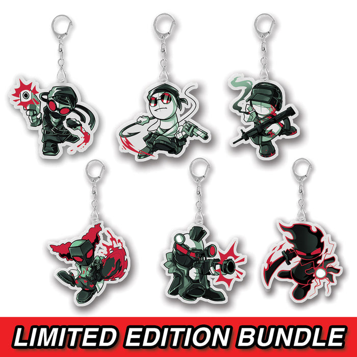 Madness Night Watch GLOW IN THE DARK Keychain Bundle *LIMITED STOCK*