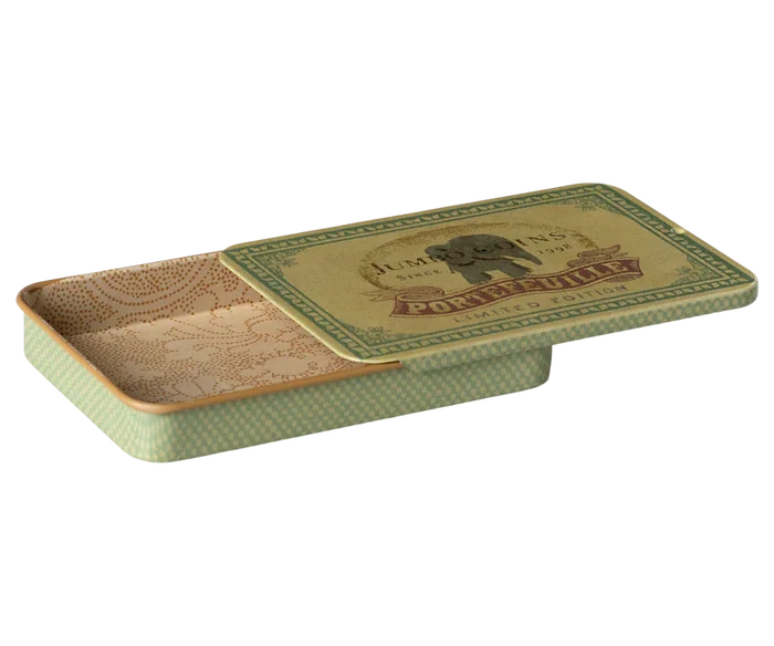 Maileg Metal Box with Sliding Lid,Jumbo Coins