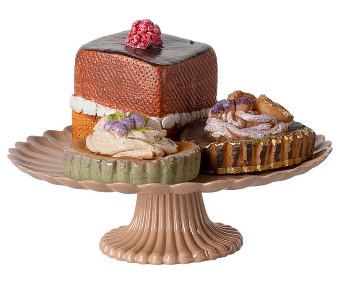Maileg Mini Cakes and Cakestand