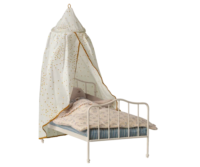 Maileg Miniature Bed Canopy - Off White