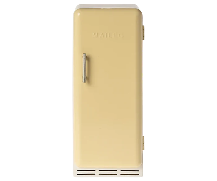 Maileg Miniature Fridge - Yellow