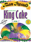 NolaCajun Mam Papaul's King Cake Mix Louisiana Mardi Gras king cake baking mix