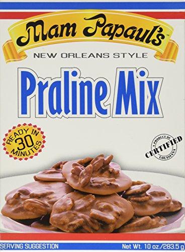 NolaCajun Mam Papaul's Praline Mix Louisiana authentic New Orleans pecan praline candy mix