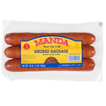 NolaCajun Manda Hot Smoked Sausage Louisiana Cajun hot smoked pork sausage package