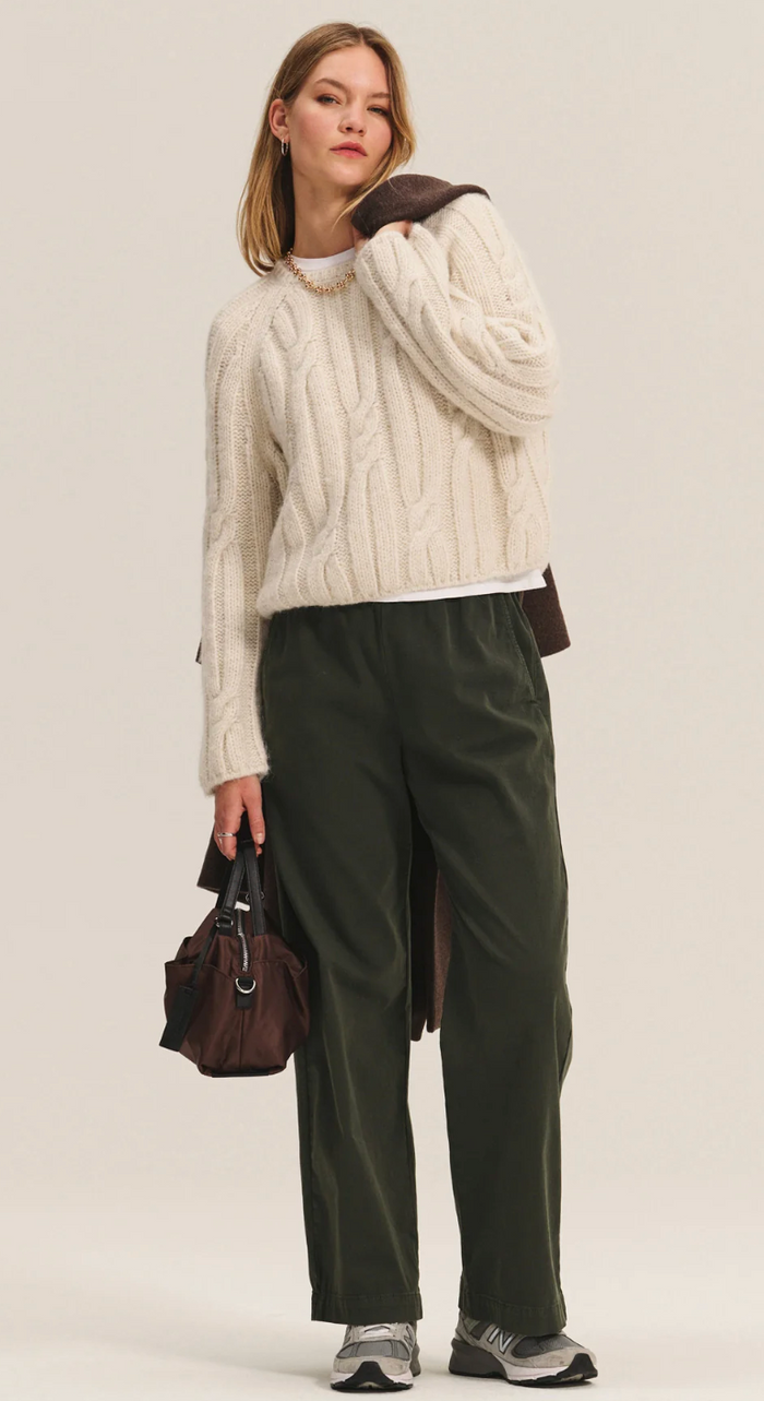 MARINA SWEATER IN IVORY
