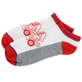 Mario Kart White/Red Socks *LAST CHANCE*