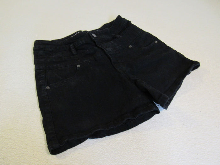 Massimo-Denim-High-Rise-Short-Black-Cotton-Spandex-Female-Size-8-640 1