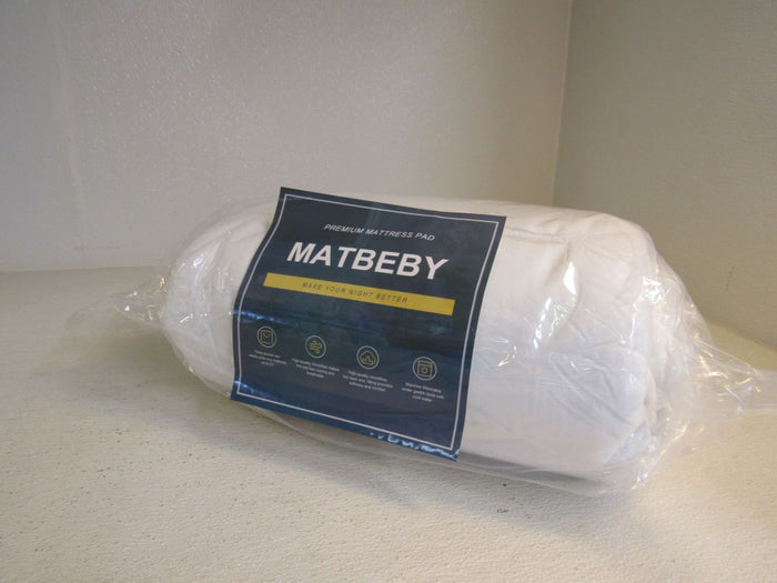 Matbeby-Premium-Mattress-Pad-King-Quilted-White-586 2