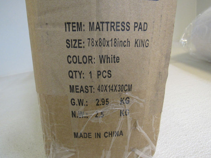 Matbeby-Premium-Mattress-Pad-King-Quilted-White-586 6