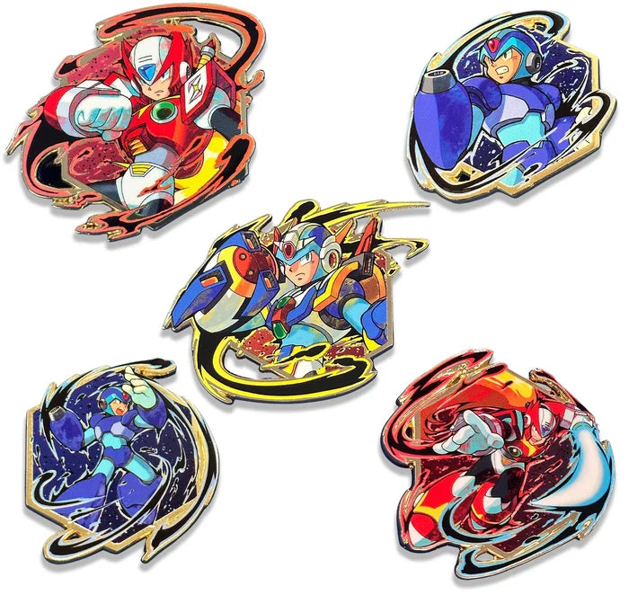 Mega Man X - Mini Painterly Blind Bag Pin Series