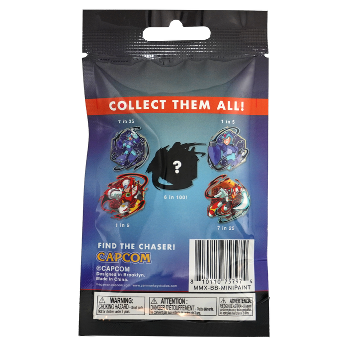Mega Man X - Mini Painterly Blind Bag Pin Series