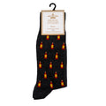 NolaCajun Men's Hot Sauce Socks Louisiana Cajun Hot Sauce Humor Novelty Socks
