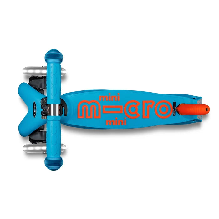 Micro Kickboard Mini LED Foldable Scooter