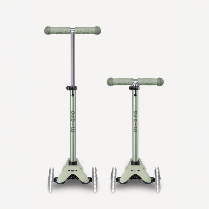 Micro Kickboard Mini Rock & Go LED - Olive Sage