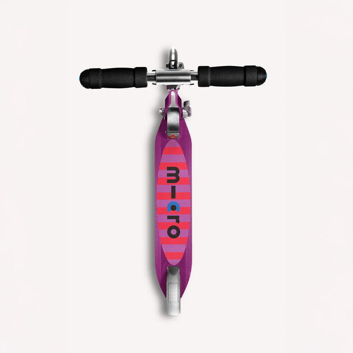 Micro Kickboard Sprite LED Scooter - Purple-Stripe