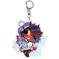 Millie - Cozy Winter - Holographic Keychain *LIMITED STOCK*