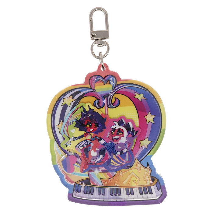 Millie & Moxxie - Pride Parade - Shaker Keychain *LIMITED STOCK*