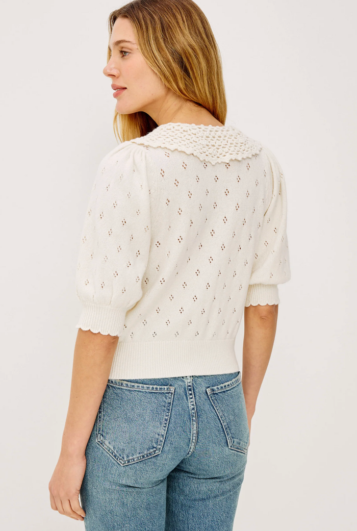 MINDY SWEATER IN IVORY