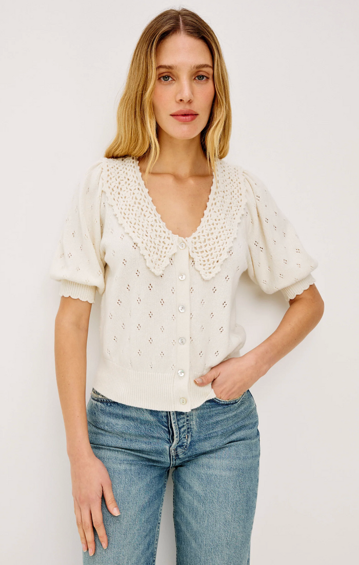 MINDY SWEATER IN IVORY