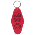 Motel 666 Keychain