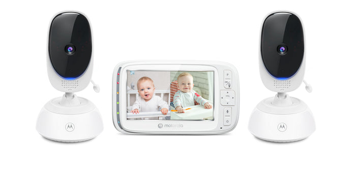 Motorola VM75 5" Video Non-WiFi Video Baby Monitor - 2 Cameras