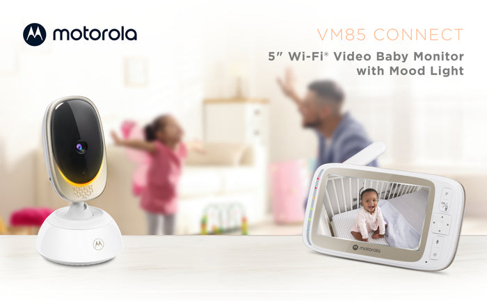 Motorola VM85 Connect 5" WiFi Video Baby Monitor