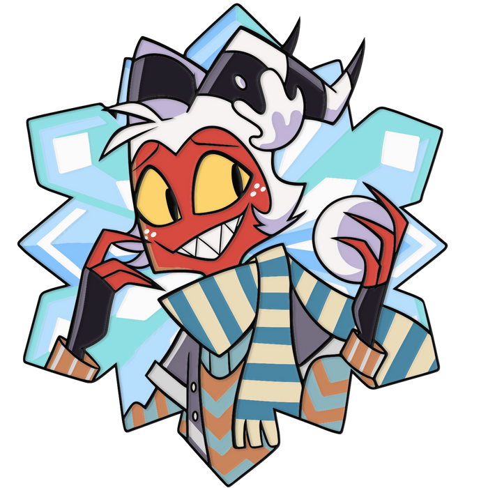 Moxxie - Cozy Winter - Enamel Pin *LIMITED STOCK*