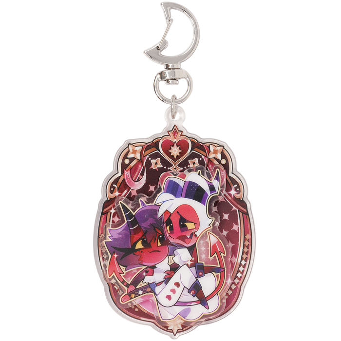 Moxxie and Millie Tarot Keychain *LIMITED STOCK*