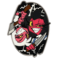 Moxxie & Millie - Halloween Slasher - Glow Pin *LIMITED STOCK*