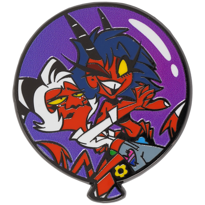 Moxxie & Millie - Pride Balloon Enamel Pin *LIMITED STOCK*