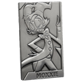 Moxxie Silver Plated Metal Collectible Card *CLEARANCE*