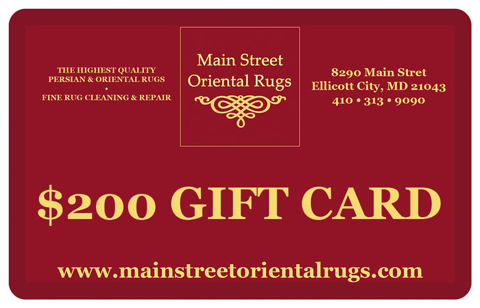 MSOR e-Gift Card - Main Street Oriental Rugs - 4