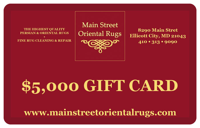 MSOR e-Gift Card - Main Street Oriental Rugs - 7