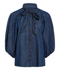 NAVI TOP IN CHAMBRAY