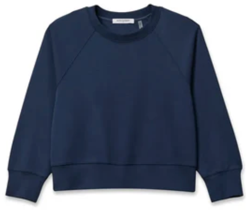 NELL TRAVEL CREW NECK IN NAVY