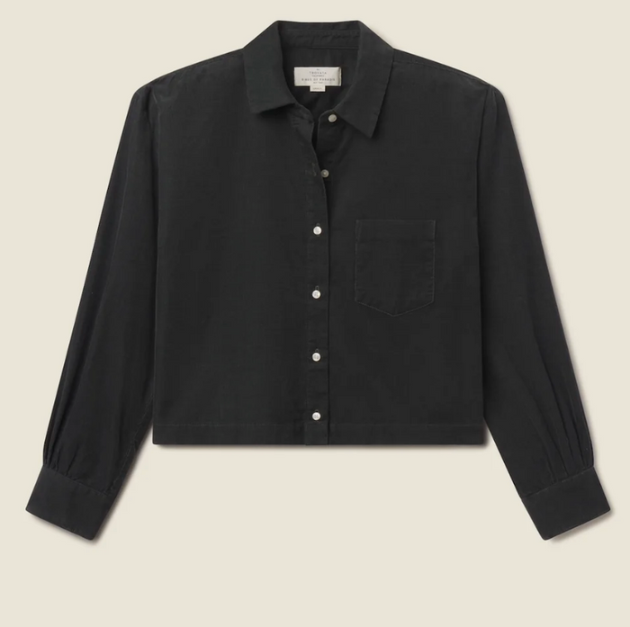 NESSA SHIRT IN DEEP TEAL CORD